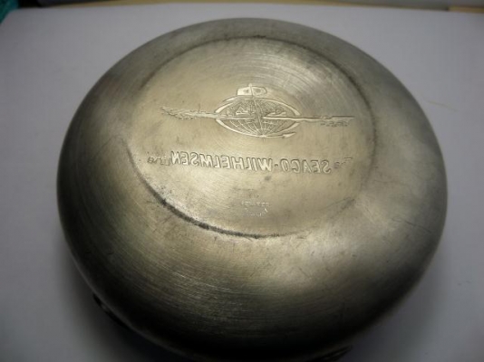 ชามวินเทจจากนอร์เวย์จานเดินเรือ