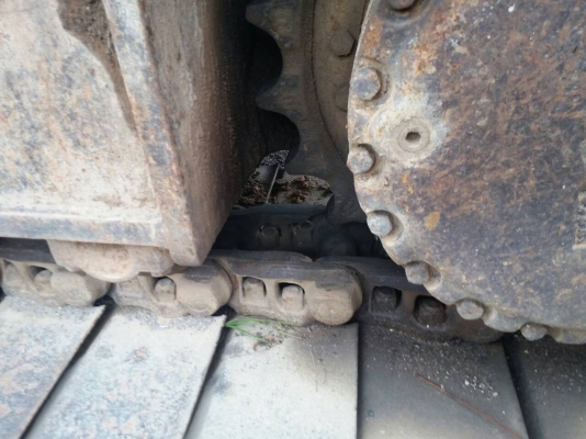 ขายรถแบคโฮ SAMSUNG SE210LC เอกสารเล่มทะเบียน ราคา 450000