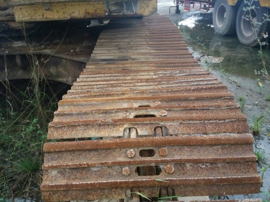 ขายรถแบคโฮ SAMSUNG SE210LC เอกสารเล่มทะเบียน ราคา 450000