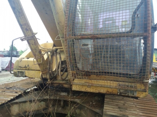 ขายรถแบคโฮ SAMSUNG SE210LC เอกสารเล่มทะเบียน ราคา 450000