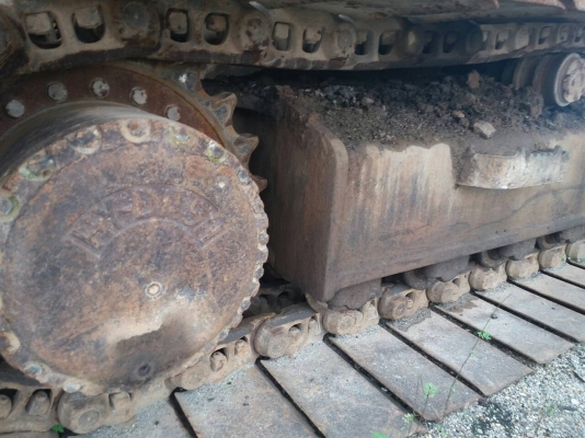 ขายรถแบคโฮ SAMSUNG SE210LC เอกสารเล่มทะเบียน ราคา 450000