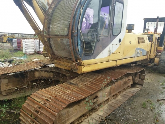 ขายรถแบคโฮ SAMSUNG SE210LC เอกสารเล่มทะเบียน ราคา 450000