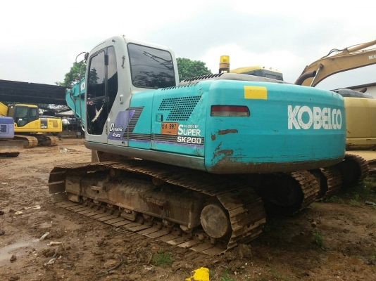 ขายรถแบคโฮ KOBELCO SK200-6 YN10 เอกสารเล่มทะเบียน ราคา 1600000