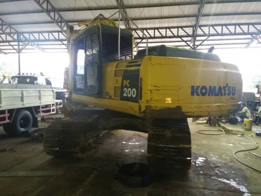 ขายรถแบคโฮ KOMATSU PC200-8 เอกสารใบแจ้งจำหน่าย ราคา 1600000