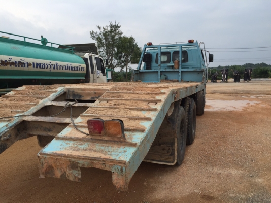 ขายรถบรรทุก 10 ล้อเทรลเลอร์ ISUZU ROCKY 210 แรงม้า เครื่อง EM100 220 แรงม้า 2 เพลาสโลว์ดึง ราคา 650000