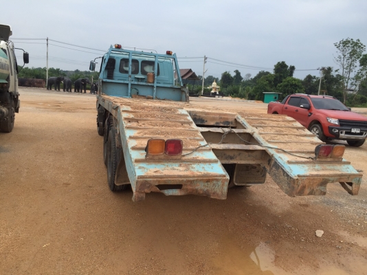 ขายรถบรรทุก 10 ล้อเทรลเลอร์ ISUZU ROCKY 210 แรงม้า เครื่อง EM100 220 แรงม้า 2 เพลาสโลว์ดึง ราคา 650000