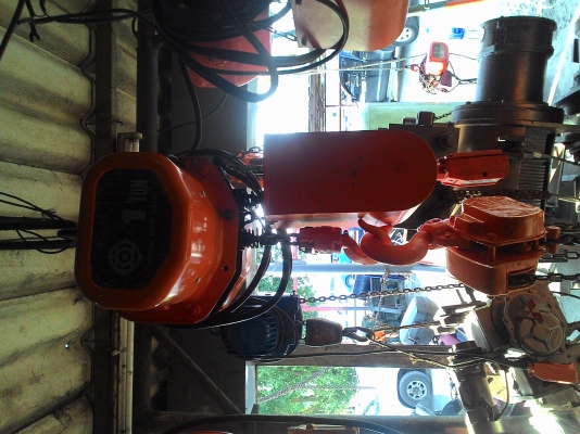 รอกไฟฟ้าขนาด 1 ตัน มีหลายตัวพร้อมรับประกัน 0985700161