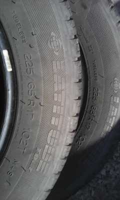 225/65R17MICHELIN LATITUDE ชุด 4 เส้น tel.081-427-3941 ไอดีไลน์ autobot107 225/65R17MICHELIN LATITUDE ชุด 4 เส้น tel.081-427-3941 ไอดีไลน์ autobot107
