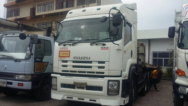 ขายรถบรรทุก 10 ล้อหัวลาก ISUZU DECA 360 แรงม้าปี 2553 ราคา 1750000