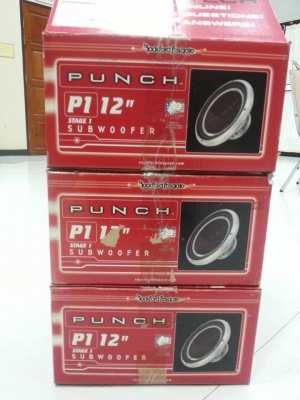 ลำโพงซัพ12"ของใหม่ RockFordFosGate รุ่นP112s4 usa ลำโพงซัพ12"ของใหม่ RockFordFosGate รุ่นP112s4 usa