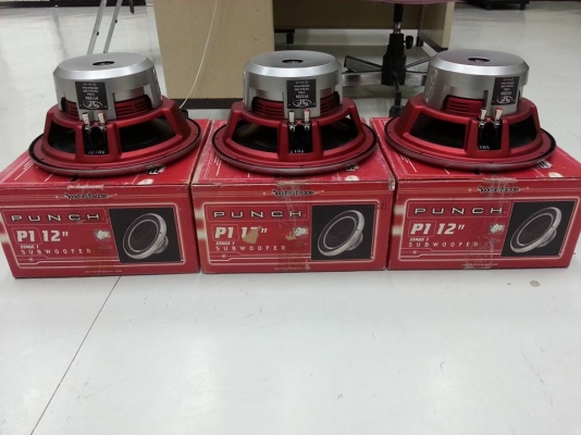 ลำโพงซัพ12"ของใหม่ RockFordFosGate รุ่นP112s4 usa ลำโพงซัพ12"ของใหม่ RockFordFosGate รุ่นP112s4 usa