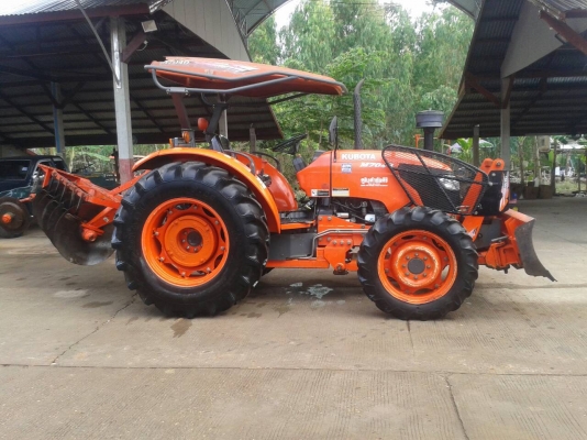 KUBOTA M7040 ใบดัน หาง1พวง ชั่วโมง 3พันก่า รถสวยเดิมครับ