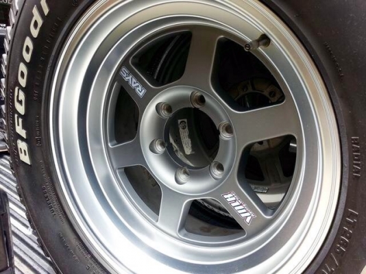 ขายยาง  BF  265 x 70 x 17  พร้อมล้อใหม่  TE 37V