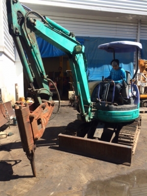 ขายแบ็คโฮ พร้อม หัวกระแทก KOMATSU PC30