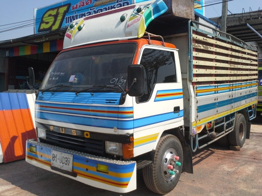 MITSUBISHI CANTER เครื่อง 120แรง 4HF(ฝาขาว) กระจกไฟฟ้า พวงมาลัยพาว์เวอร์ ช่วงล่างใหญ่ ยาว 4.4 ม. เครื่องดี ครัทซีสวย ยางเต็ม พื้นกระบะเหล็ก ขาย 290,000 บาท (ศุภากร 081-1903107,081-4252943)