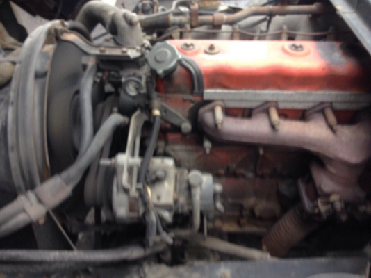 ขายจ้ารถโม่ปูนมือสองญี่ปุ่น MITSUBISHI FUSO เครื่อง6D16