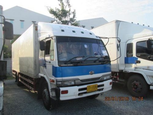 ขายนิสสัน 6 ล้อตู้ 7.2 เมตร มาใหม่อีกคัน เครื่องยนต์เทอร์โบอินเตอร์ 216 แรงม้า สภาพพร้อมใช้