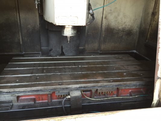 ขายแมชริ่งเซนเตอร์หน้าโต๊ะ600x1.2เมตรของยุโรป25ทูลพร้อมใช้ราคาถูกๆ