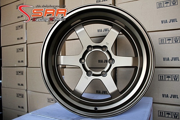 TE37 V ขอบ18X9 6H139.7 ราคาวงละ 5,000 บาท