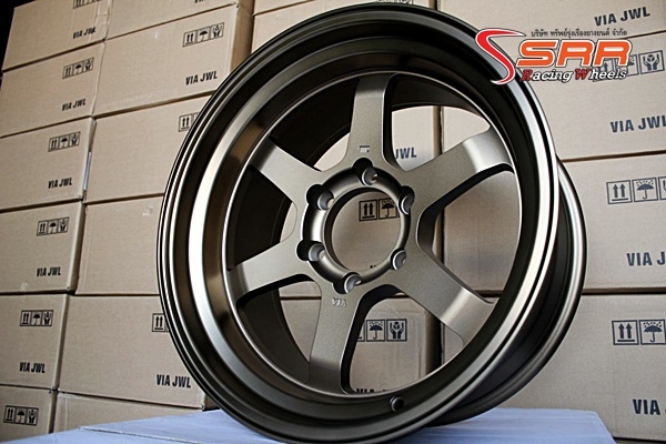TE37 V ขอบ18X9 6H139.7 ราคาวงละ 5,000 บาท