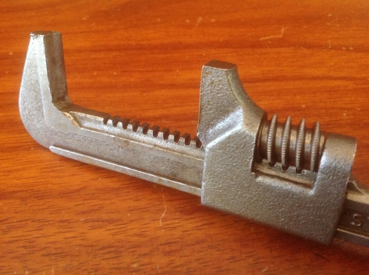 ขายประแจโบราณ Vintage Forged U.S.A. ขนาด 9"