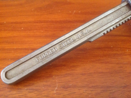 ขายประแจโบราณ Vintage Forged U.S.A. ขนาด 9"