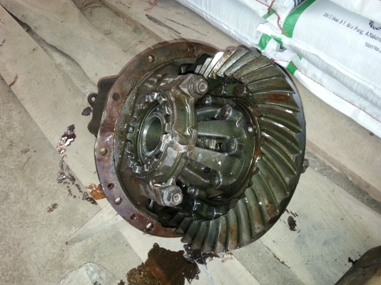 ขายเฟืองท้าย 6 ล้อ ฮีโน่ เมก้า 500  175 แรง