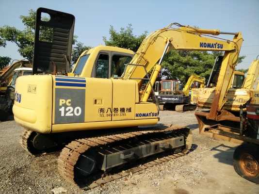 ขายรถแบคโฮ KOMATSU PC120-6 สภาพสวยพร้อมใช้งาน จัดราคาโปรโมทชั่นกันไปเลยครับ
