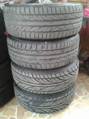 ขาย TE37 ขอบ 17 กว้าง 7.5 ออฟ42 ล้อ 4รู100 พร้อมยางใหม่ ๆ หลังปี 15 หน้าปี14