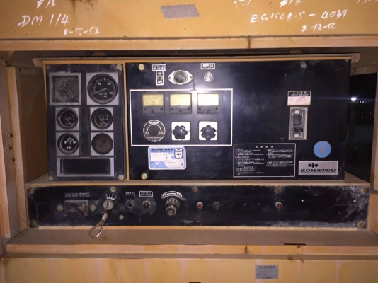 ขายไดร์ Denyo 150Kva พร้อมชุดคอนโทรนทั้งชุดและตู้ Komatsu 0818481185,0914902228