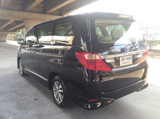 สวยสุดท็อปสุด ALPHARD 2.4 HYBRID รถมือเดียวออกศูนย์ Toyota ไมล์แท้ 87.xxx km ออฟชั่นเต็ม อุปกรณ์ครบพร้อมโอน