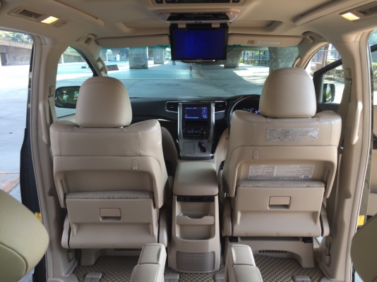 สวยสุดท็อปสุด ALPHARD 2.4 HYBRID รถมือเดียวออกศูนย์ Toyota ไมล์แท้ 87.xxx km ออฟชั่นเต็ม อุปกรณ์ครบพร้อมโอน