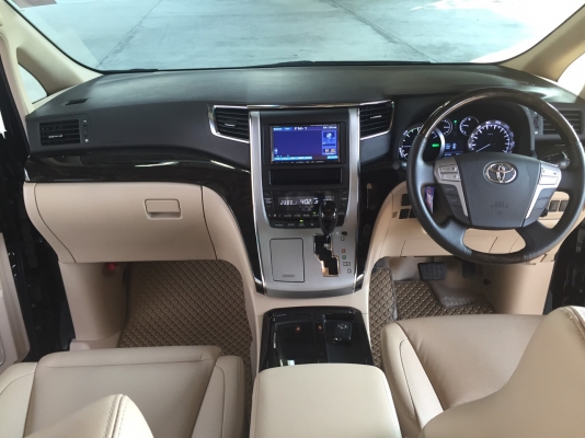 สวยสุดท็อปสุด ALPHARD 2.4 HYBRID รถมือเดียวออกศูนย์ Toyota ไมล์แท้ 87.xxx km ออฟชั่นเต็ม อุปกรณ์ครบพร้อมโอน
