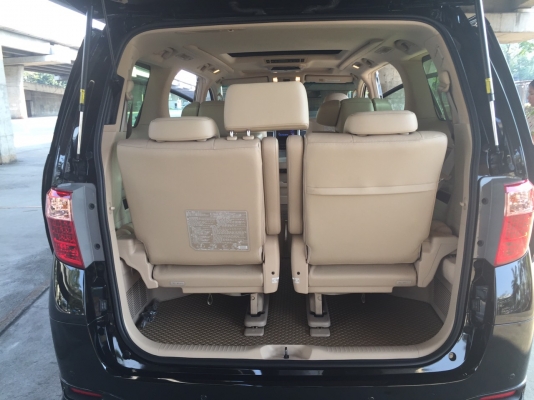 สวยสุดท็อปสุด ALPHARD 2.4 HYBRID รถมือเดียวออกศูนย์ Toyota ไมล์แท้ 87.xxx km ออฟชั่นเต็ม อุปกรณ์ครบพร้อมโอน
