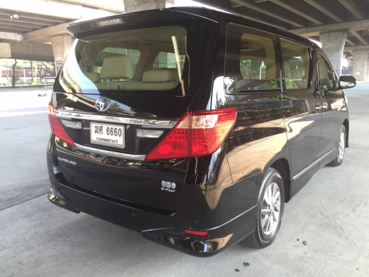 สวยสุดท็อปสุด ALPHARD 2.4 HYBRID รถมือเดียวออกศูนย์ Toyota ไมล์แท้ 87.xxx km ออฟชั่นเต็ม อุปกรณ์ครบพร้อมโอน