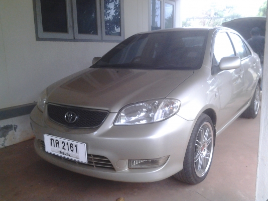 TOYOTA VIOS 1.5J ปี46 เกียร์ดา ไม่เคยดมแก้ส แม็ก17 ยางสวย สีเดิมบาง ไมล์น้อย รถสวยจัด