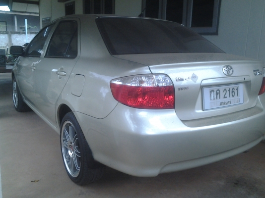 TOYOTA VIOS 1.5J ปี46 เกียร์ดา ไม่เคยดมแก้ส แม็ก17 ยางสวย สีเดิมบาง ไมล์น้อย รถสวยจัด