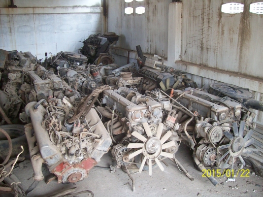 เครื่องยนต์พร้อมเกียร์ รถเบ้นซ์ สภาพดี