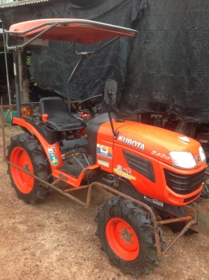 แทรกเตอร์คูโบต้าบี 2420 สภาพดีพร้อมใช้งาน ฟวิล