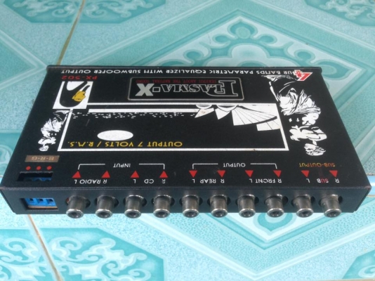 ปรีแอมป์ PLASMA-X มือสองใช้งานปกติ กลางแหลมจัดจ้านเบสแรง ขาย 1150 บาท