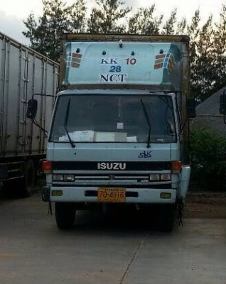 รถบรรทุก 6 ล้อ ยาว 7.20 ม. ISUZU FRR11NA  เครื่อง 6ฺBD1 (160 แรงม้า)