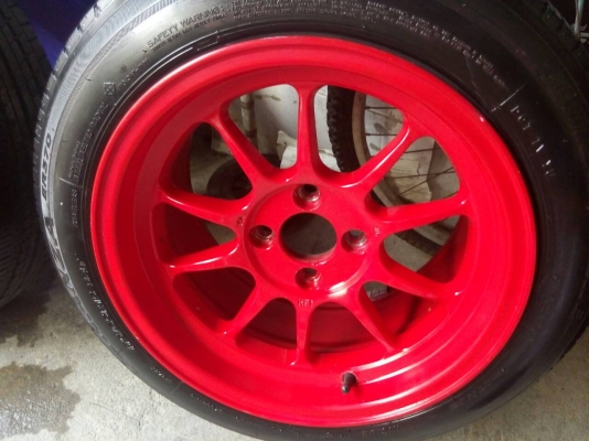 แม็ก RF1 ขอบ 15 กว้าง 8 ออฟ 25 พร้อมยางดอกล้นๆ แม็ก RF1 ขอบ 15 กว้าง 8 ออฟ 25 พร้อมยางดอกล้นๆ