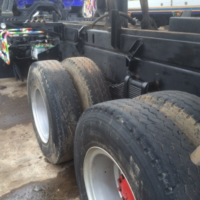 ขายสิบล้อพ่วง 270แรง FXZ23NZ247000242 ยูโรทูเครื่องดำ 6SD1-400902 ปี49ปลายปี ลูก3เพลายังไม่ลงเล่ม