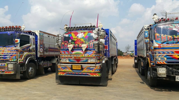 ขายสิบล้อพ่วง 270แรง FXZ23NZ247000242 ยูโรทูเครื่องดำ 6SD1-400902 ปี49ปลายปี ลูก3เพลายังไม่ลงเล่ม