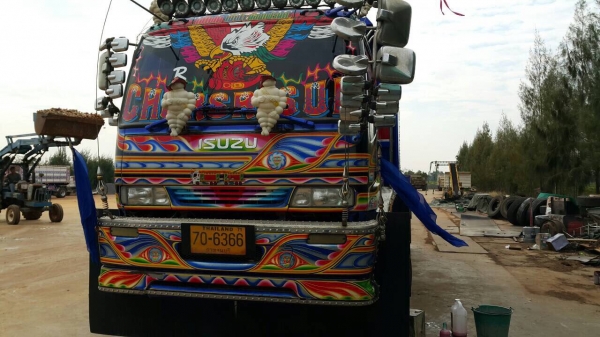 ขายสิบล้อพ่วง 270แรง FXZ23NZ247000242 ยูโรทูเครื่องดำ 6SD1-400902 ปี49ปลายปี ลูก3เพลายังไม่ลงเล่ม