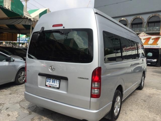 โทร 0922726669 ตันหยงรถตู้เบสมือสองฝั่งธน COMMUTER ดีเซลปี11เกียMTสีเทา ราคา 799,000 บาท