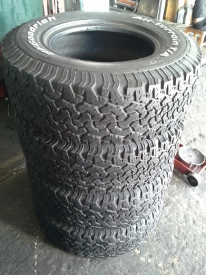 BF All USA. 265/70/16 ปี11 สวยๆ สภาพดี 1ชุด