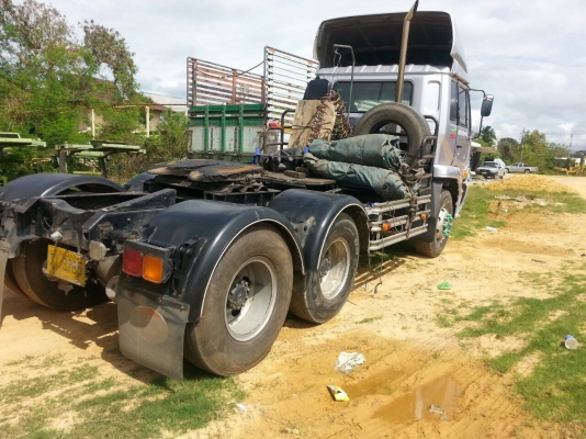 10ล้อหัวลาก320แรงNISSAN UD CWM454M ...รถสวยเดิม สภาพดีมาก เก็บสีแล้ว เล่มพร้อมยางสวย...