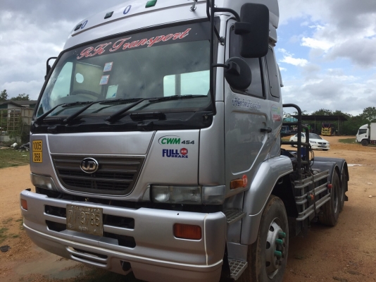 10ล้อหัวลาก320แรงNISSAN UD CWM454M ...รถสวยเดิม สภาพดีมาก เก็บสีแล้ว เล่มพร้อมยางสวย...