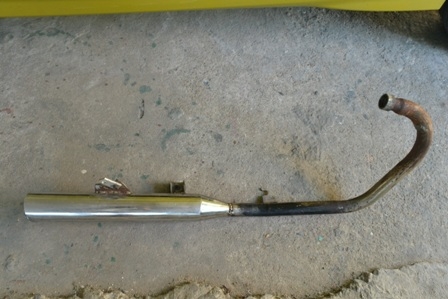 ท่อไอเสีย kawasaki boss